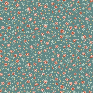 Tilda Village Life Mae Teal