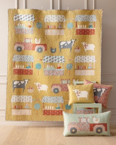 Tilda Village Life Farmers Market Quilt - Honey