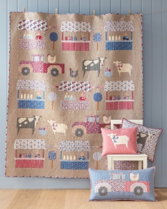 Tilda Village Life Farmers Market Quilt - Mouse