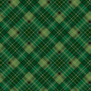 Riley Blake Designs Poinsettias at Christmas Plaid Green