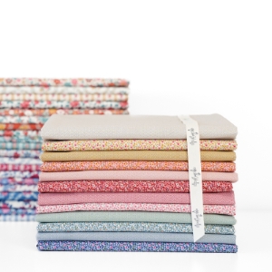 Tilda Poppyseed & Brie Co-ordinating with Village Life Half Metre Bundle of 12 fabrics