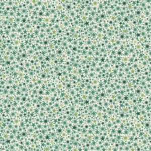 Makower UK The Nutcracker Twinkle Cream and Green
