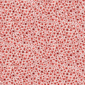 Makower UK The Nutcracker Twinkle Cream and Red