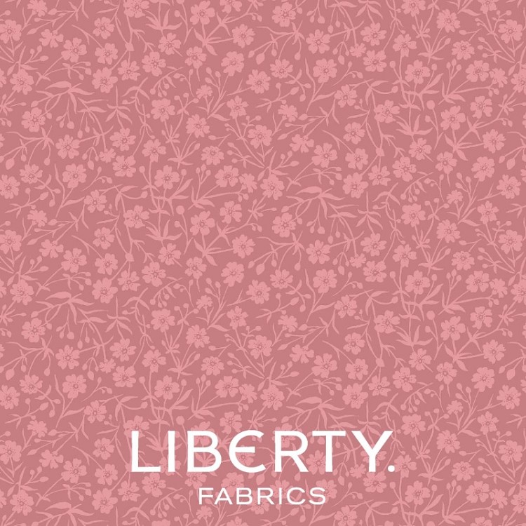 Liberty August Meadow Rosehip Pink