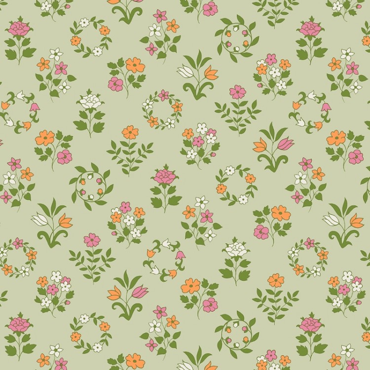Liberty Craft Garden Mary's Embroidery A