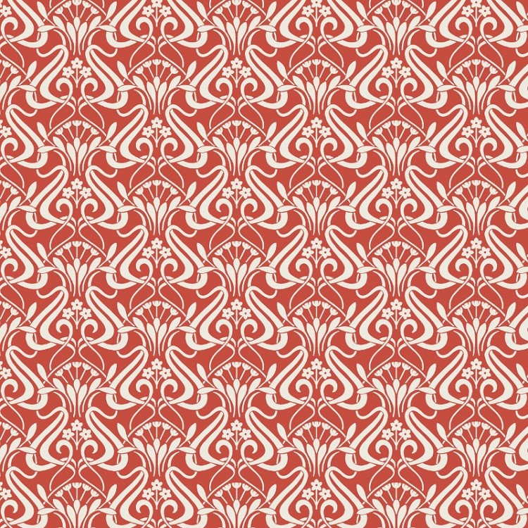 Liberty Nouveau Shadow Chalk Red