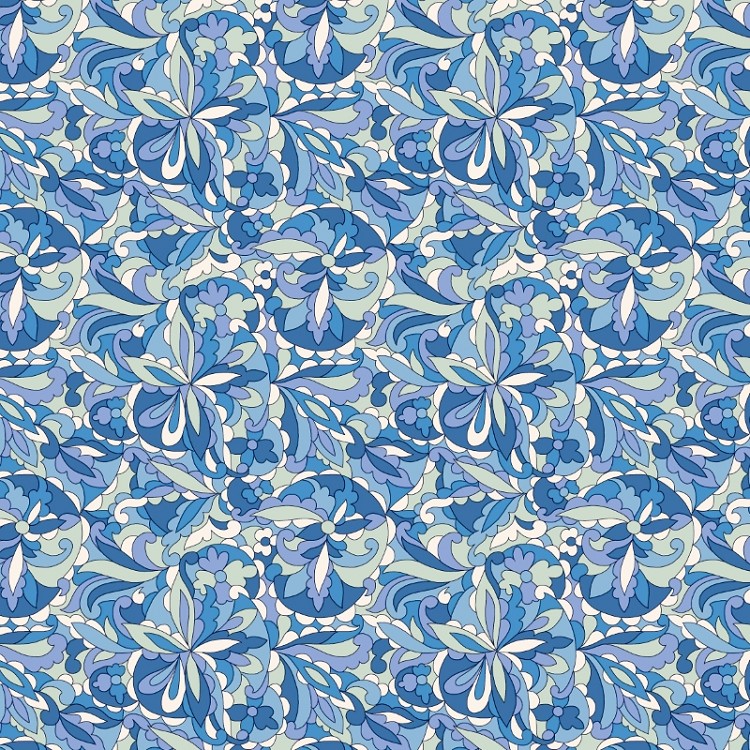 Liberty Summer Fair Swirling Kaleidoscope B