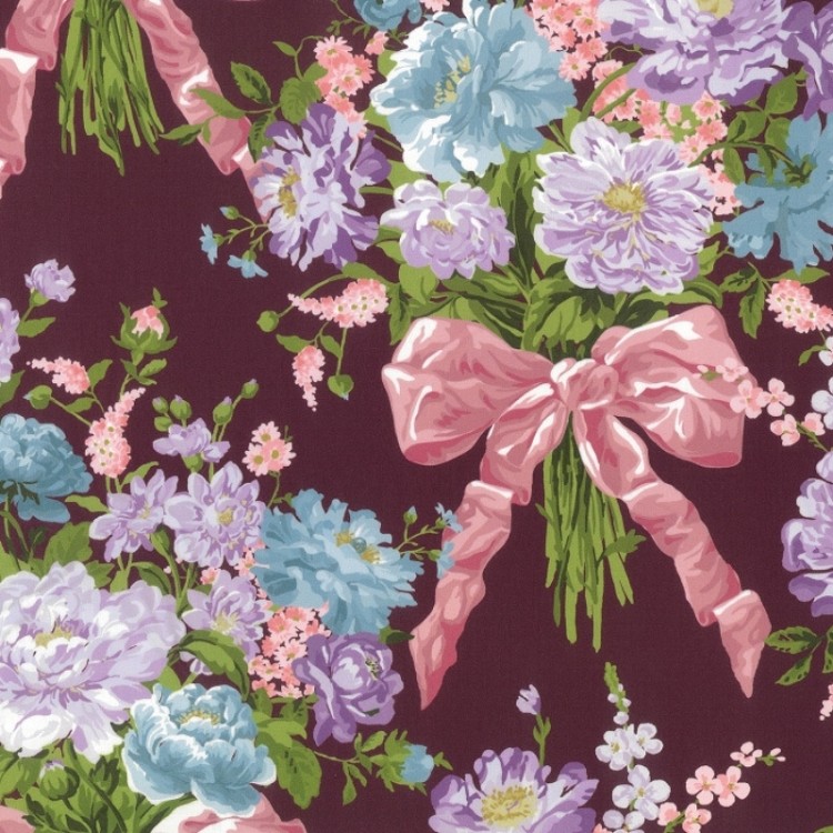 Liberty Tana Lawn Bridgerton Bow Bouquet C