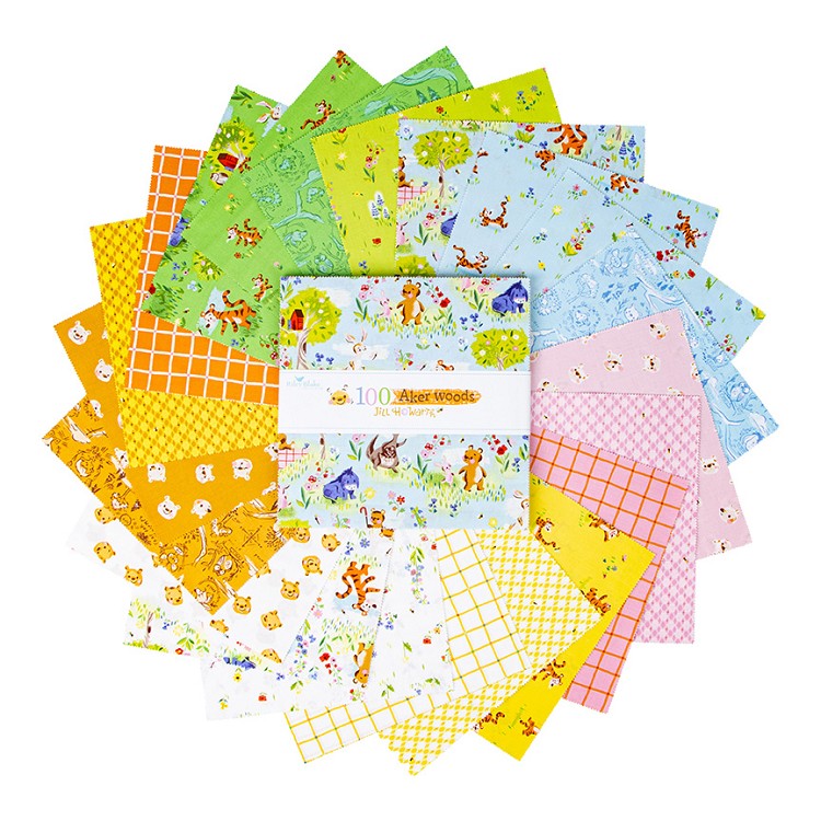Riley Blake Designs 100 Aker Woods 10 Inch Stacker 42 Pieces