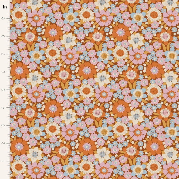 Tilda Wallflower Lauren Caramel