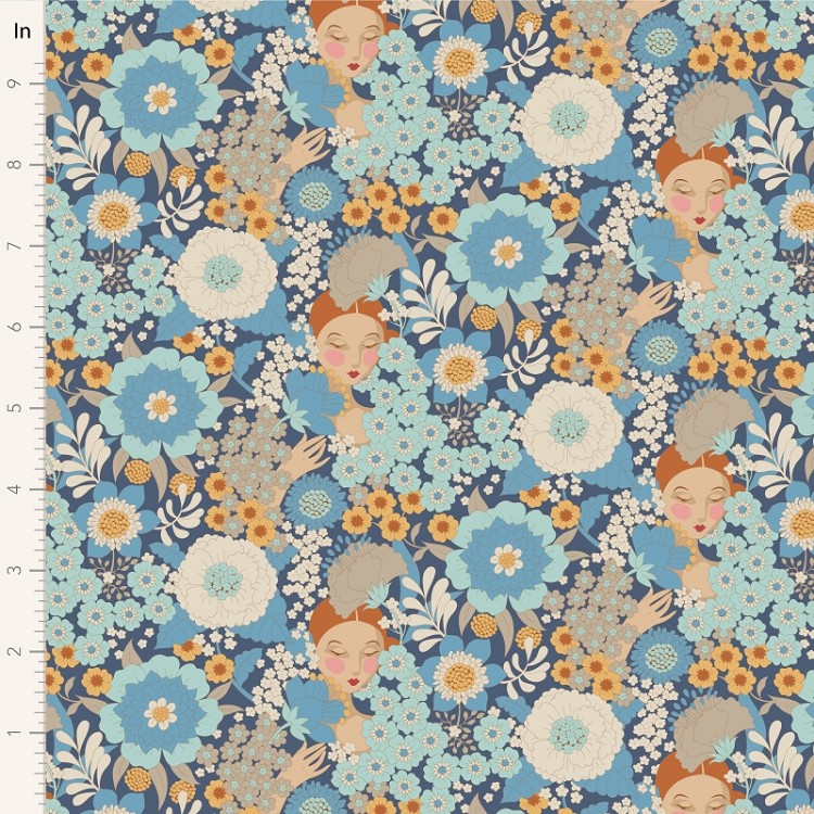 Tilda Wallflower Wallflower Blue