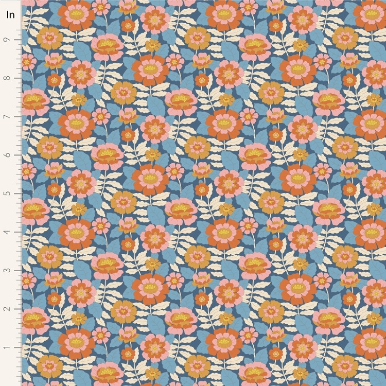 Tilda Wallflower Beverly Blue