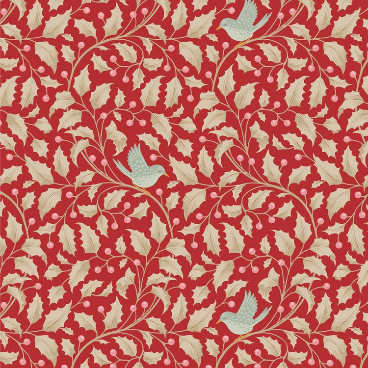 Tilda Merry Little Christmas Holly Red