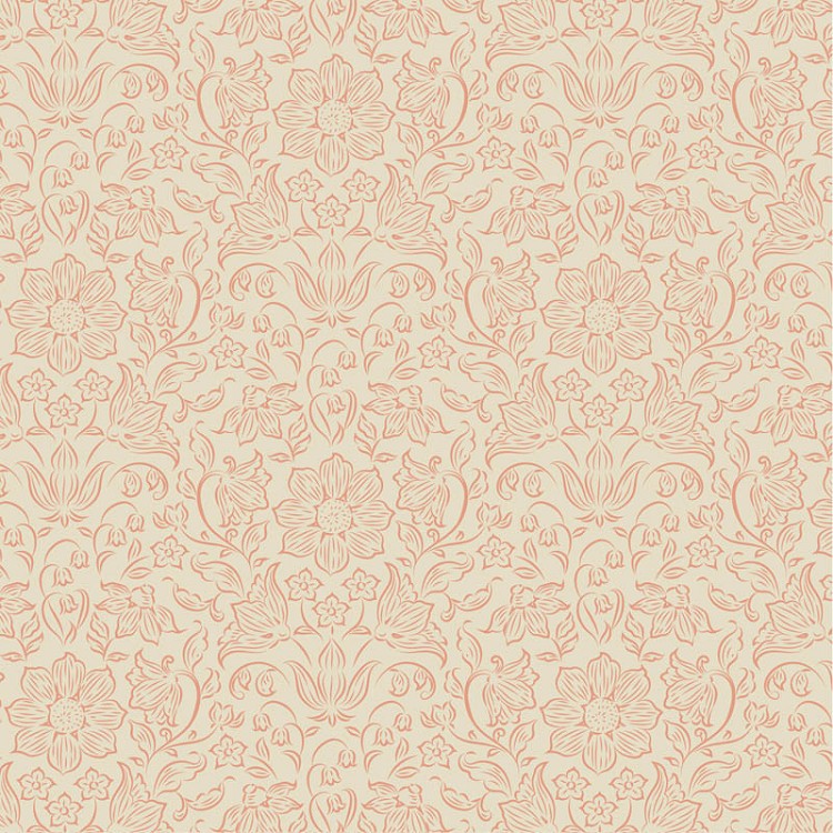 Tilda Songbird Lila Peach