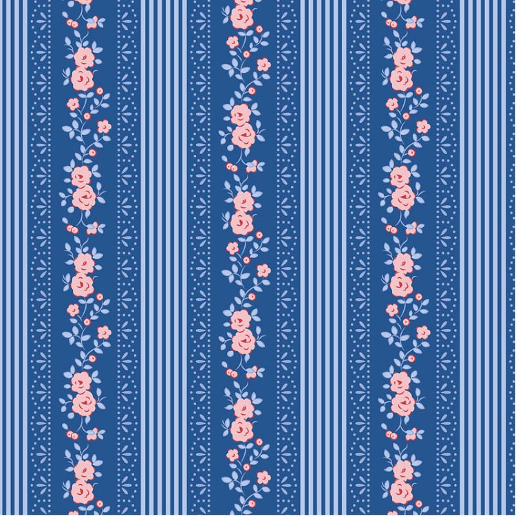 Tilda Something Blue Claramay Denim