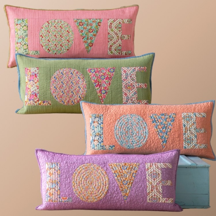 Tilda Wallflower Love Pillow Kit Choose from 4 Colours 