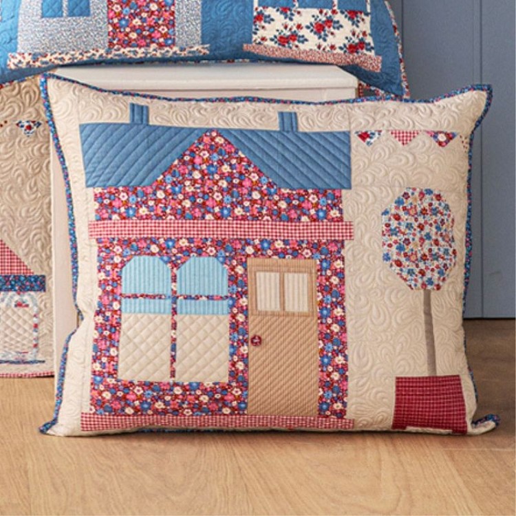 Tilda Village Life Pillow - Putty