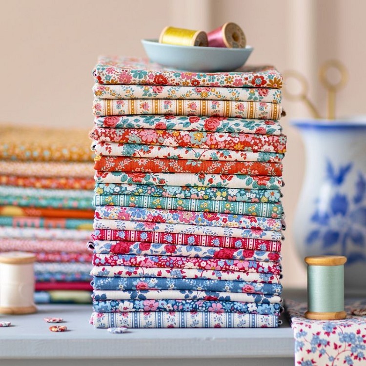 Tilda Village Life Fat Quarter Bundle - 20 Fabrics