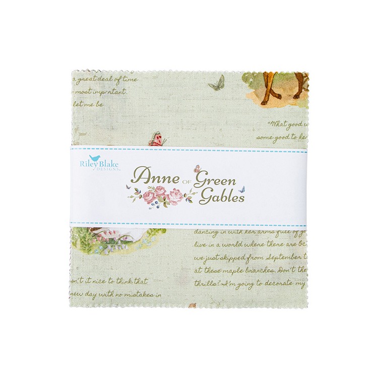 Riley Blake Designs Anne of Green Gables 5" Squares - 42 Pieces