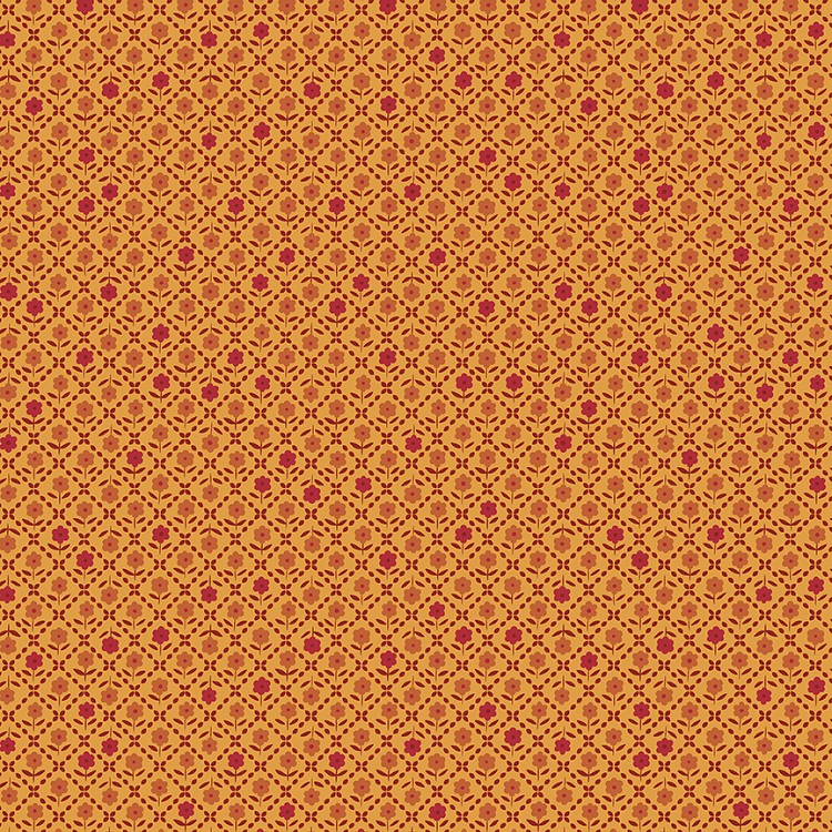 Riley Blake Designs Bee Plaids Zinnia Autumn *** REMNANT PIECE - 21CM X 112CM *** 
