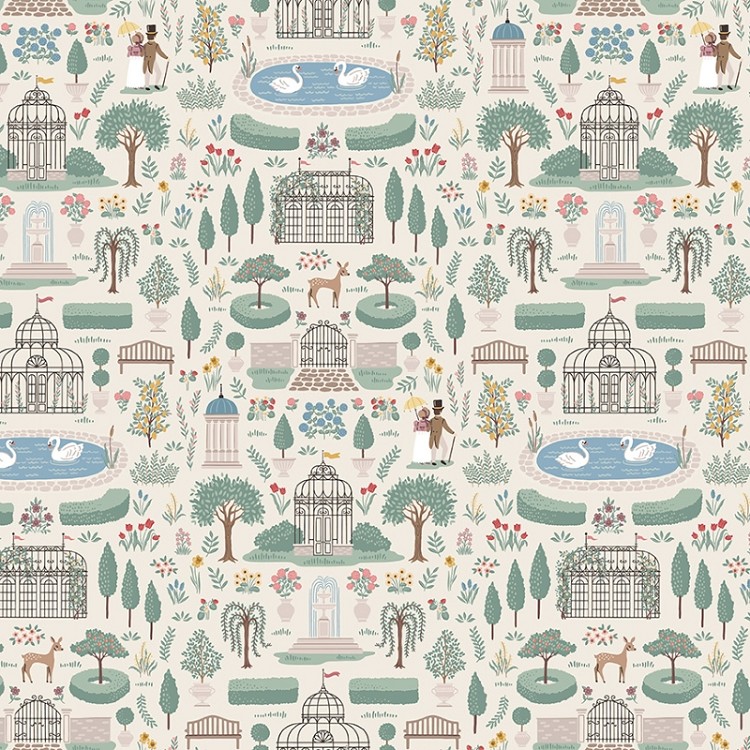 Riley Blake Designs Emma Highbury in Cream