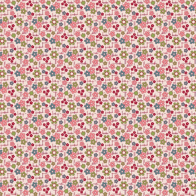 Riley Blake Designs Farmers Daughter Daisy Coral