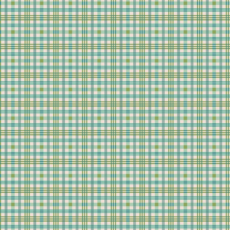 Riley Blake Designs Farmers Daughter Plaid Sea Glass