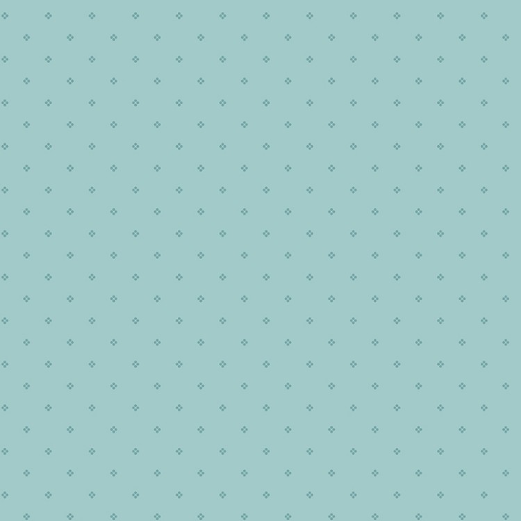 Riley Blake Designs Rose & Violets Bouquet Des Fleurs Dots Blue