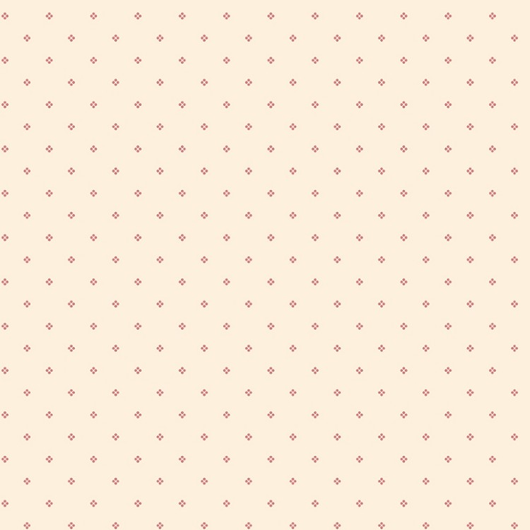 Riley Blake Designs Rose & Violets Bouquet Des Fleurs Dots Cream