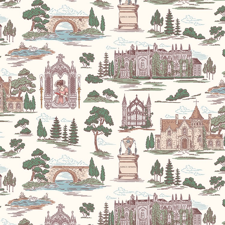 Riley Blake Designs Northanger Abbey Main Cloud
