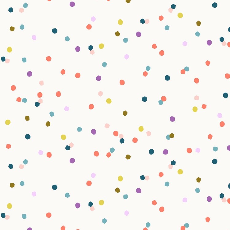 Thread & Ink Confetti Ecru