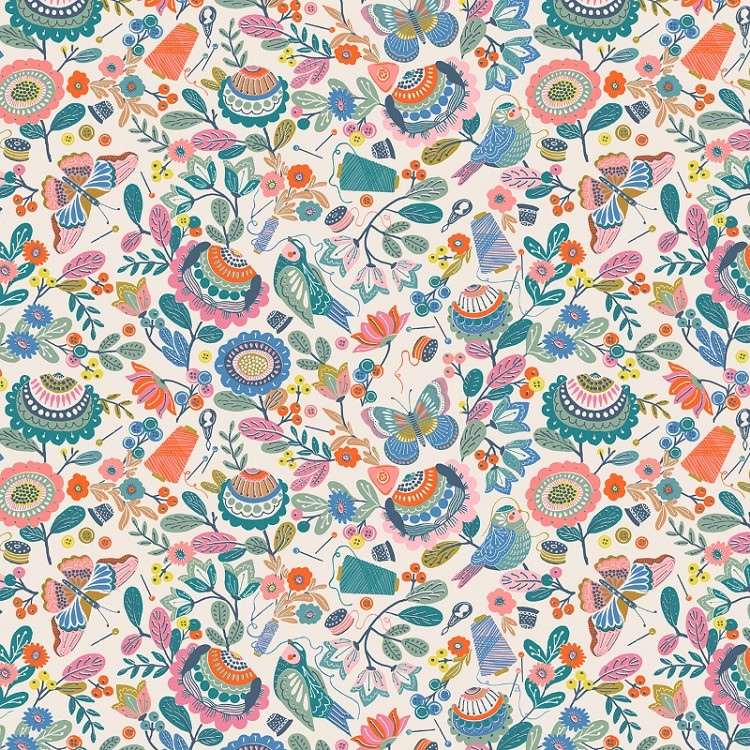 Thread & Ink Country Sewing Club Finch & Flora