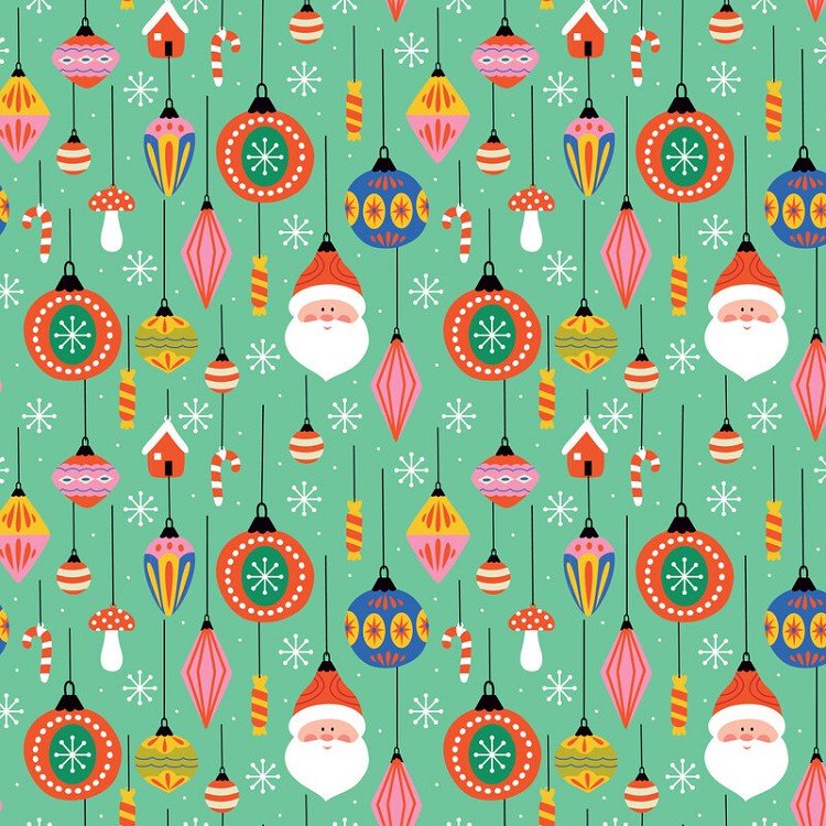 The Devonstone Collection Incredi-Bauble Christmas Decorations on Teal