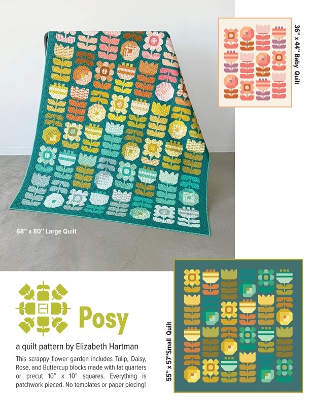 Elizabeth Hartman Posy Quilt Pattern