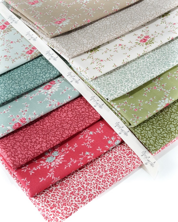 Tilda Merry Little Christmas Eve & Noel Fat Eight Bundle 12 fabrics 