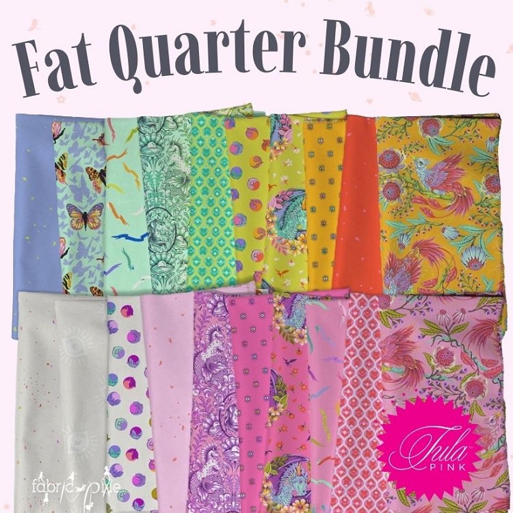 Freespirit Fabrics Tula Pink Legendary Fat Quarter Bundle of 20 Pieces *** PRE-ORDER - ARRIVING OCT/NOV 2026 ***