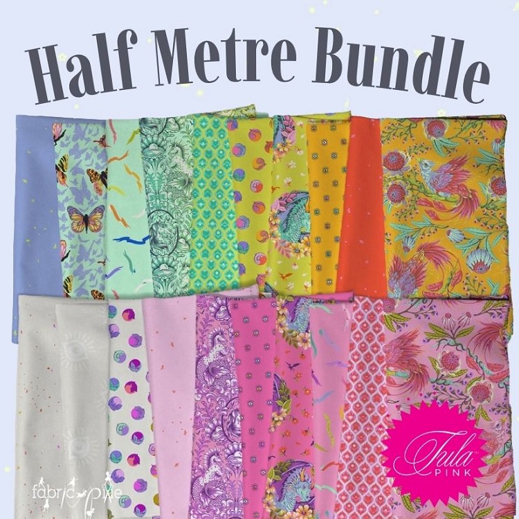 Freespirit Fabrics Tula Pink Legendary Half Metre Bundle of 20 Pieces *** PRE-ORDER - ARRIVING OCT/NOV 2026 ***