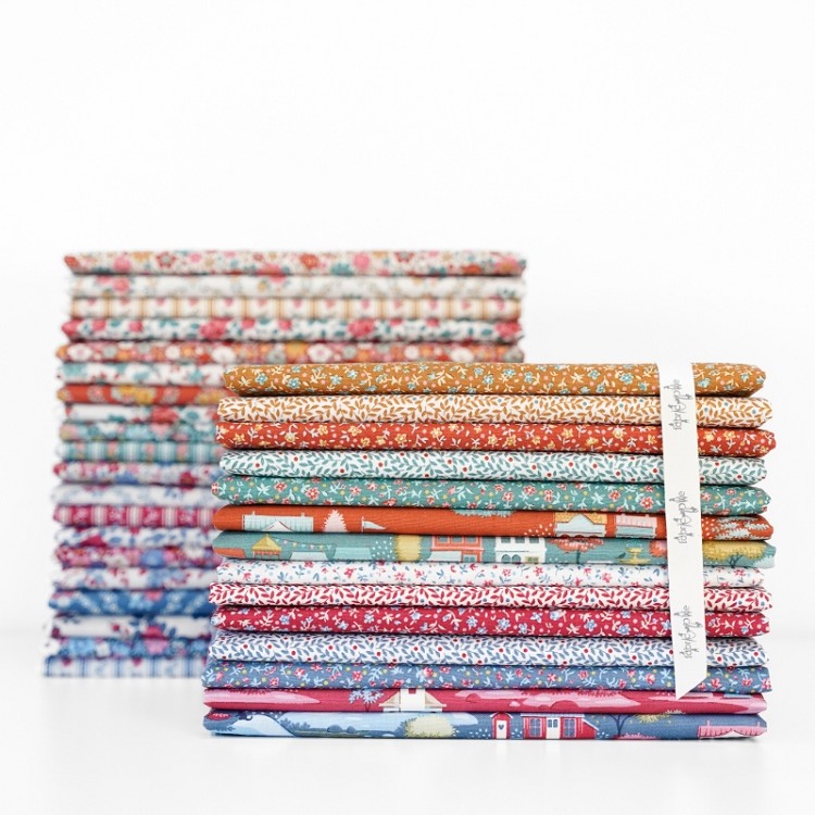 Tilda Village Life Blenders Half Metre Bundle - 14 Fabrics