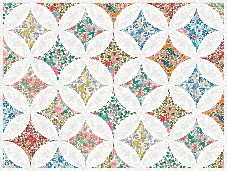 Liberty Emily Annabelle Cathedral Window Cushion Kit