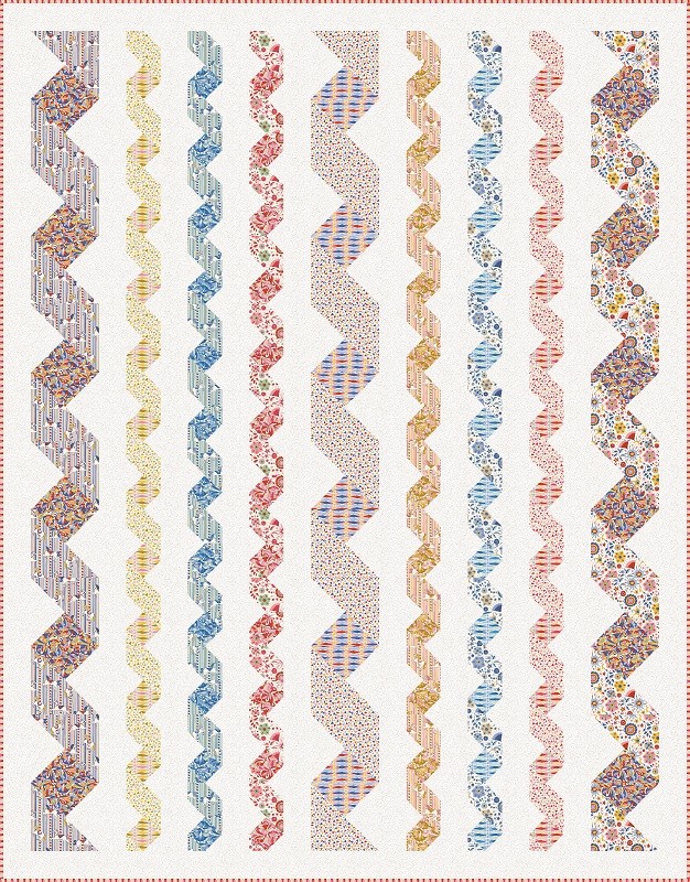 Liberty Summer Fair Quilt Kit