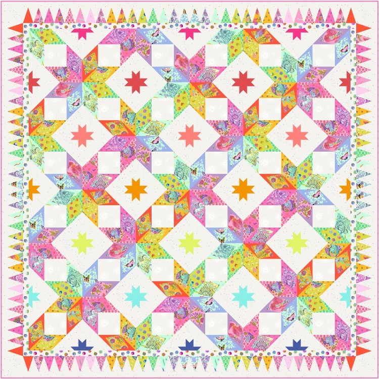 Freespirit Fabrics Tula Pink Legendary Enchanted Quilt Kit *** PRE-ORDER - ARRIVING OCT/NOV 2026 ***