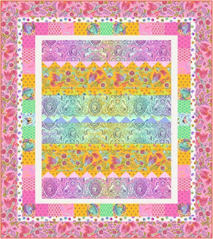 Freespirit Fabrics Tula Pink Legendary Simply Sweet Quilt Kit *** PRE-ORDER - ARRIVING OCT/NOV 2026 ***