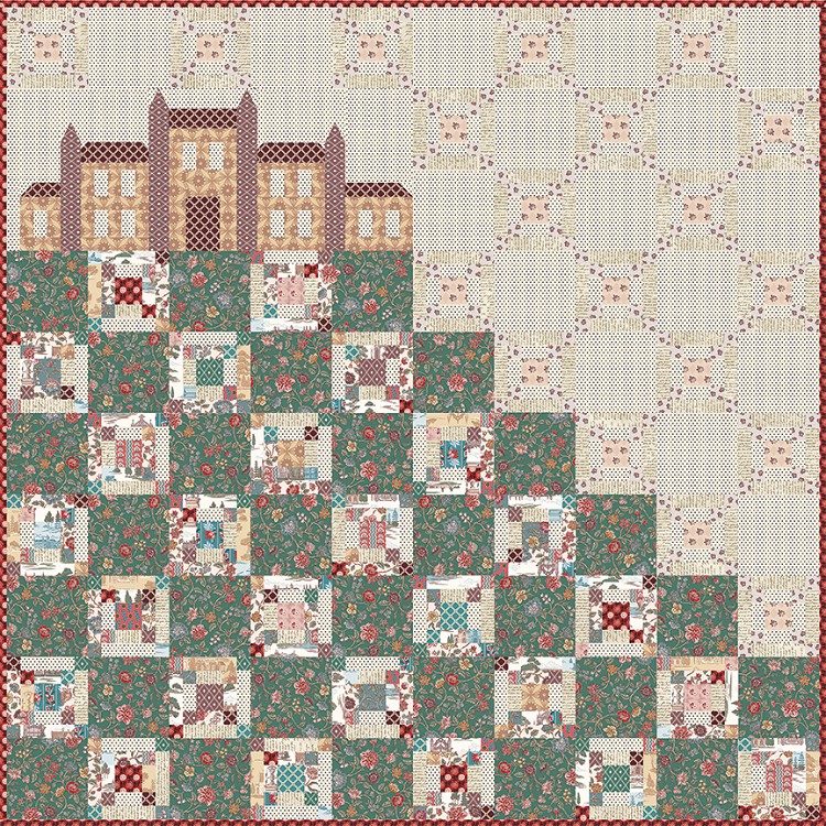 Riley Blake Designs Northanger Abbey The Abbey Boxed Quilt Kit
