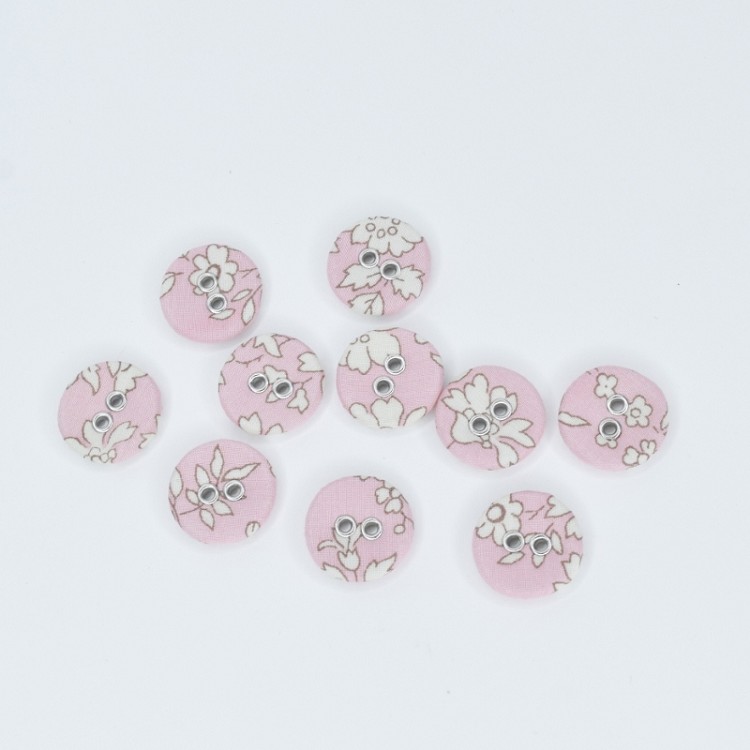 Liberty Tana Lawn 16mm Buttons Capel S Pack of 10 Buttons