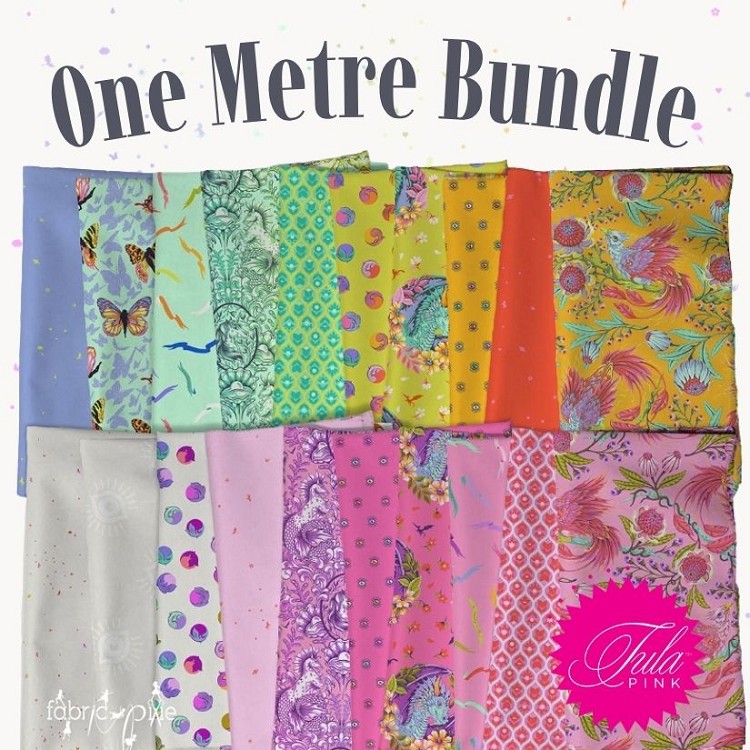Freespirit Fabrics Tula Pink Legendary One Metre Bundle of 20 Pieces *** PRE-ORDER - ARRIVING OCT/NOV 2026 ***