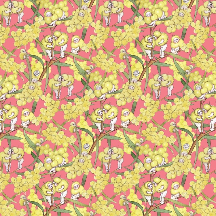 Devonstone Collection May Gibbs Blossom Babies Rose