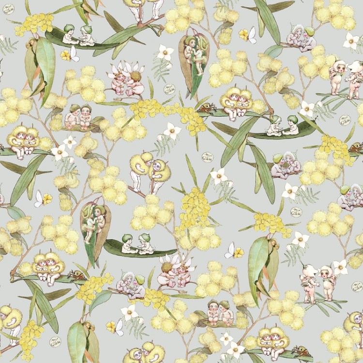 Devonstone Collection May Gibbs Gumnut Gossiping Grey