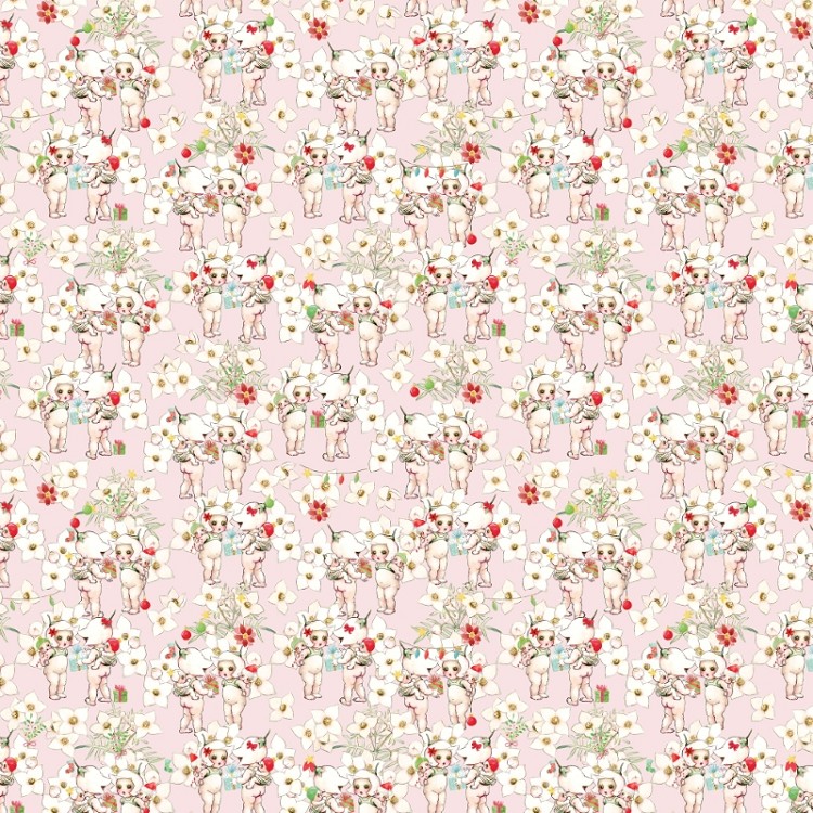 Devonstone Collection May Gibbs Christmas Boronia Pale Pink