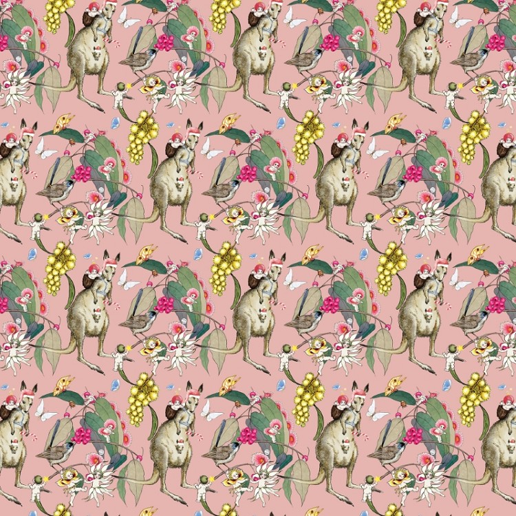 Devonstone Collection May Gibbs Christmas Gumnut Advent in Pink