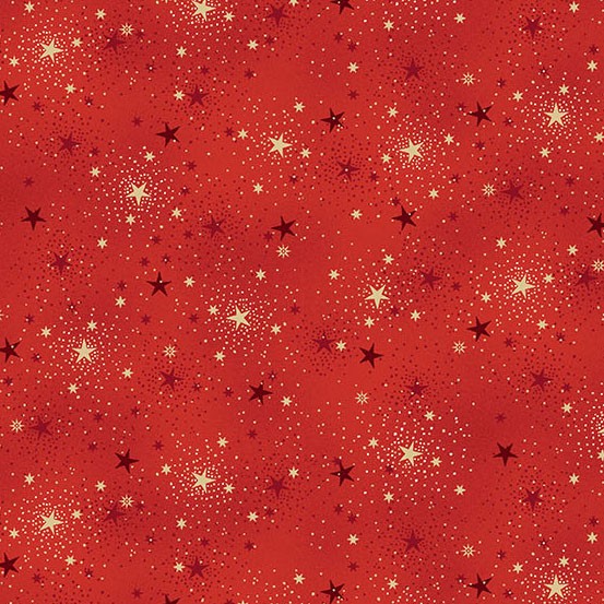 Makower UK Adorn Sparkle Red